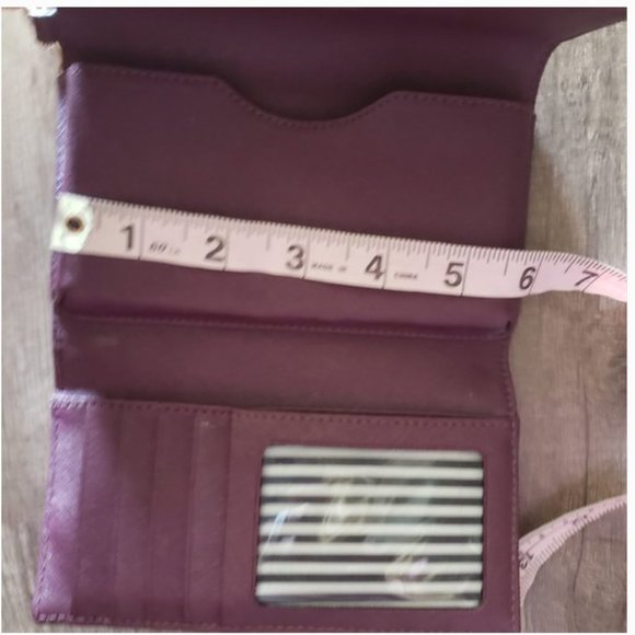 Kate Spade Hold The Phone Wristlet Wallet clutch plum purple *please read* - Picture 2 of 16